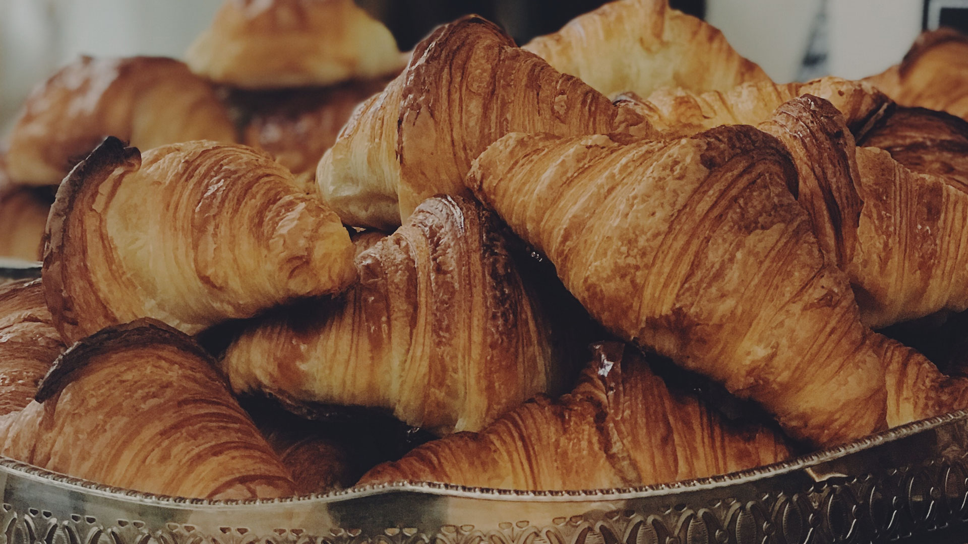 Breakfast croissants
