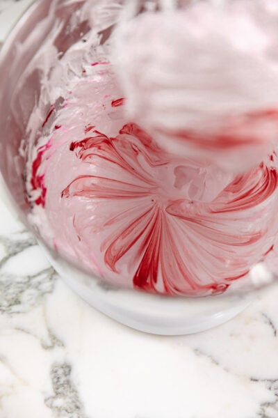 Adding food coloring